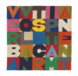 Alighiero Boetti - Verba volant scripta manent