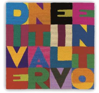 Alighiero E Boetti - Diventare Vento (To Become Wind)
