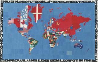 Alighiero E Boetti - Mappa (Immaginando tutto...)