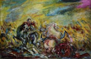 Aligi Sassu - Battaglia