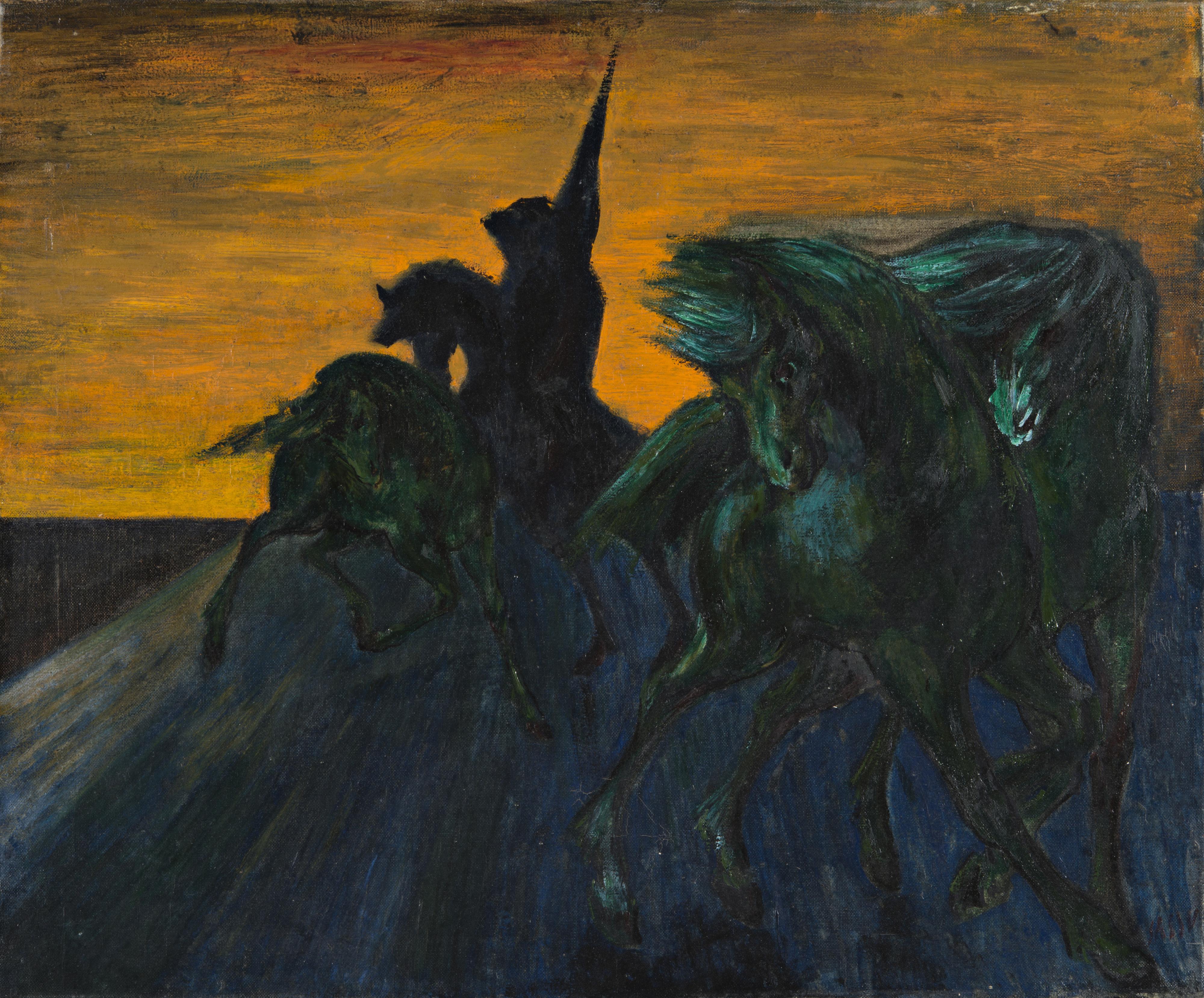 Aligi Sassu - Cavalli