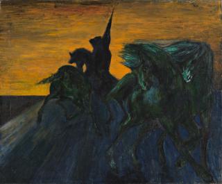 Aligi Sassu - Cavalli