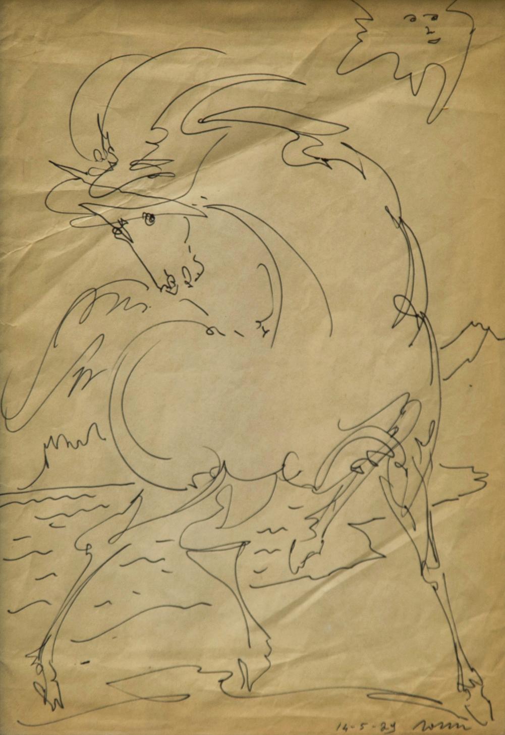 Aligi Sassu - Cavallino