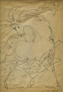 Aligi Sassu - Cavallino