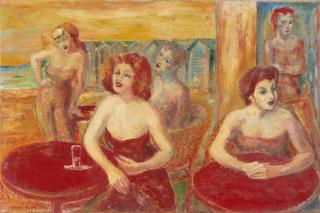 Aligi Sassu - Donne sulla terrazza