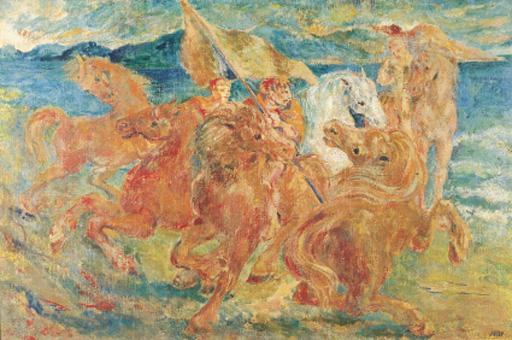 Aligi Sassu - Gli alfieri