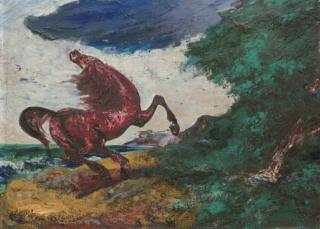 Aligi Sassu - La Nube Blu