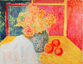 Aligi Sassu - Le rose di Ca Marimon