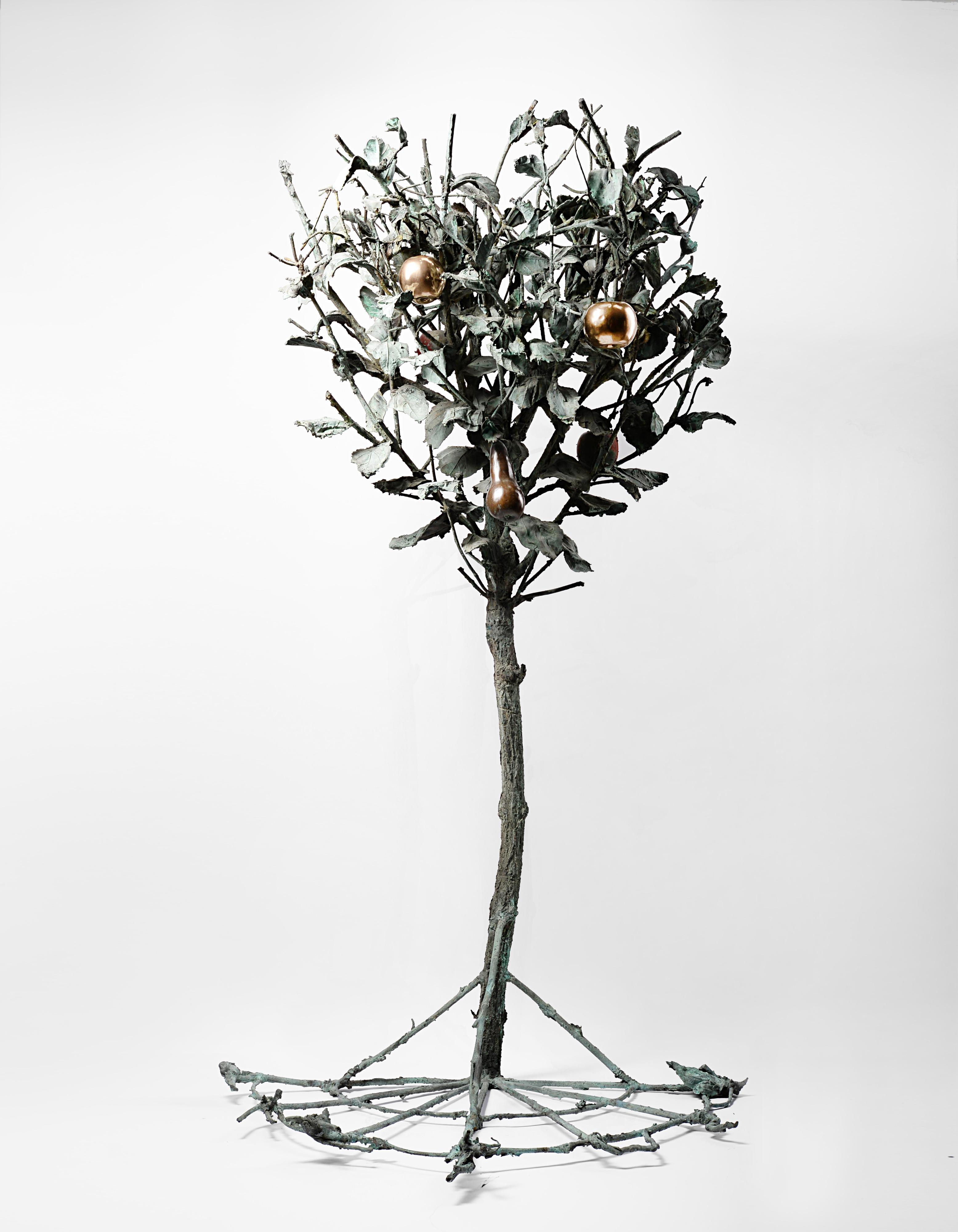 Alik Cavaliere - Mezzo albero con mele e pera