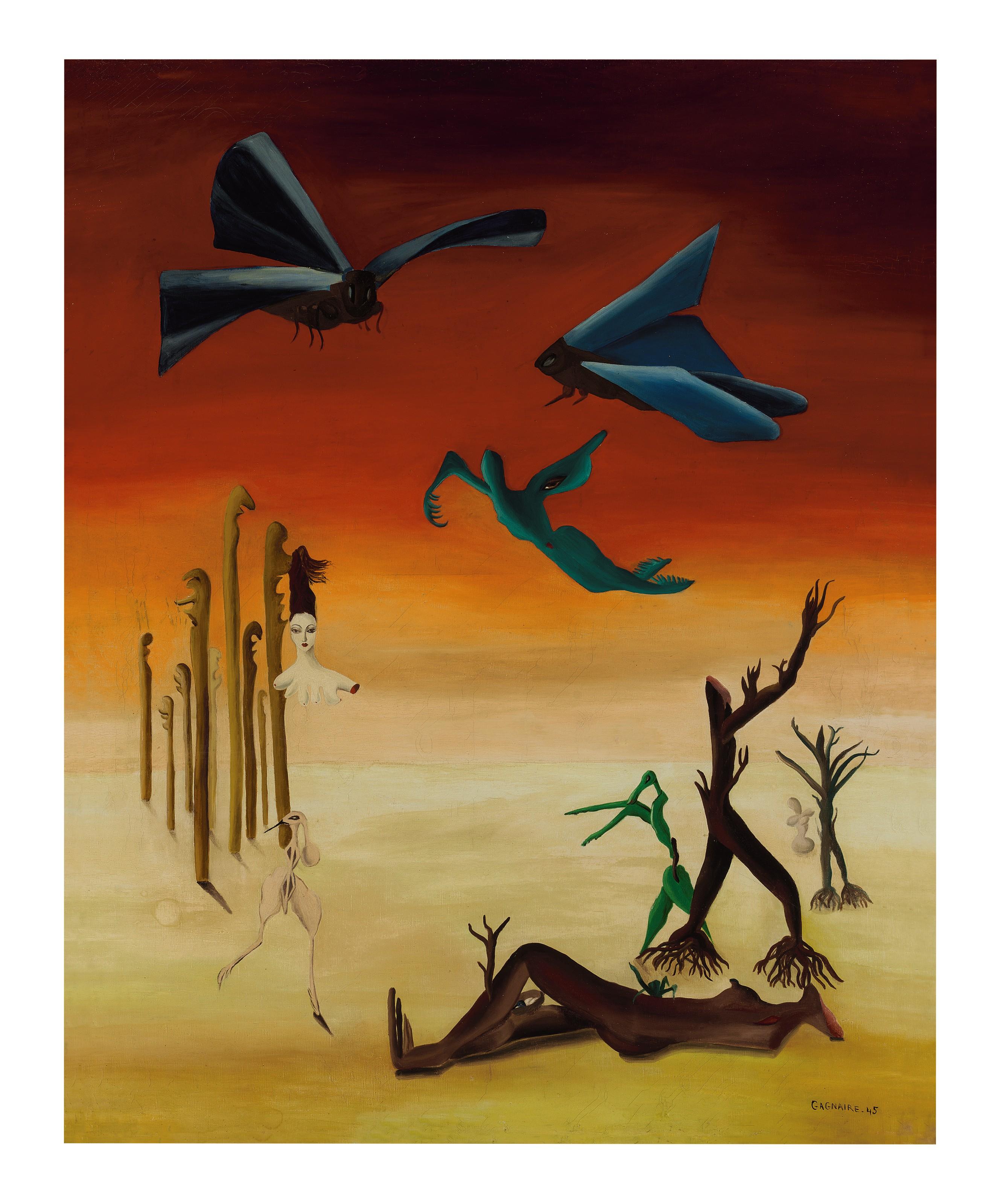 Aline Gagnaire - Surrealist Composition