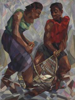 Alipio Jaramillo - Untitled (Fishermen)