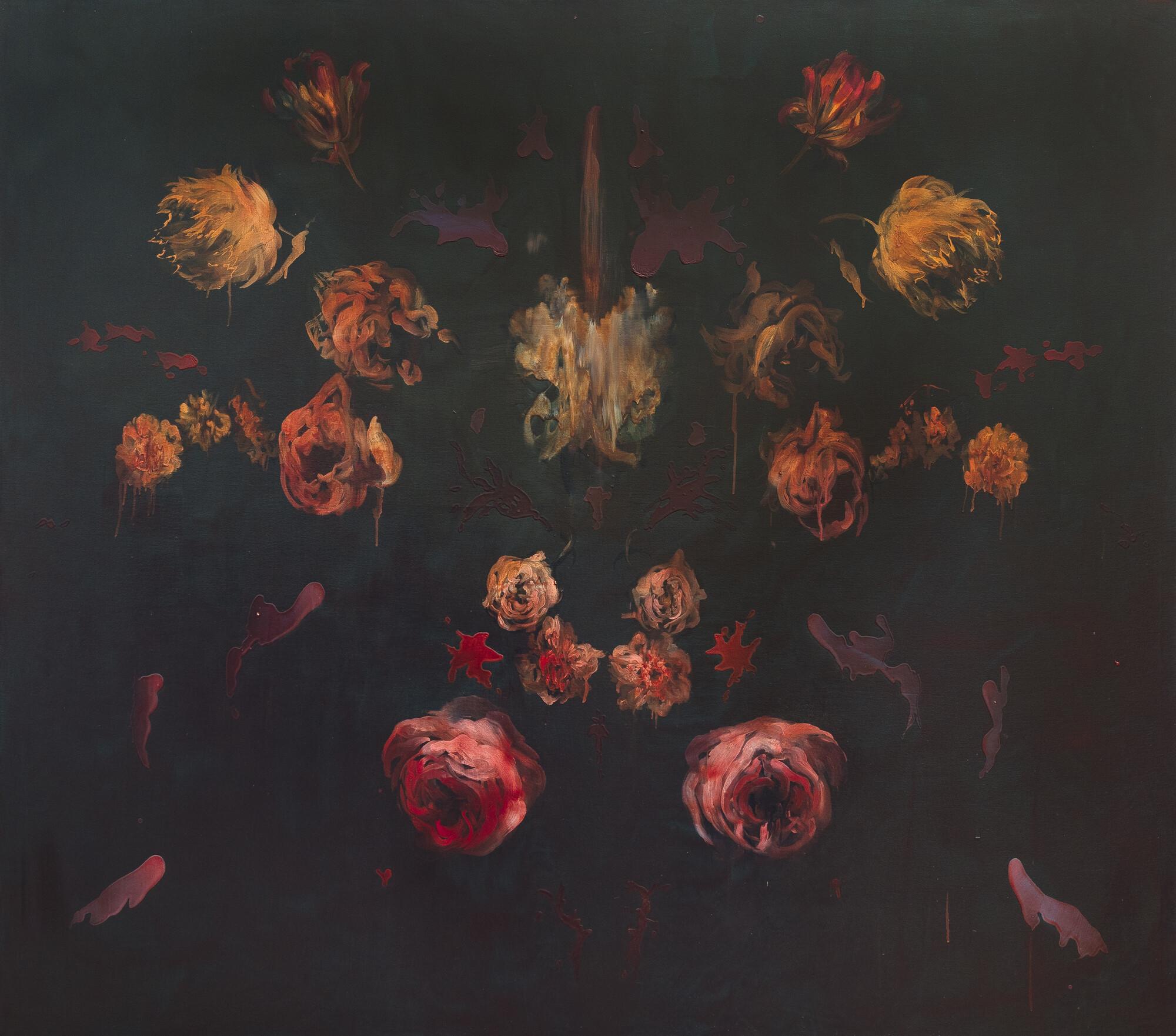 Alisa Margolis - „Untitled (symmetrical painting II)“