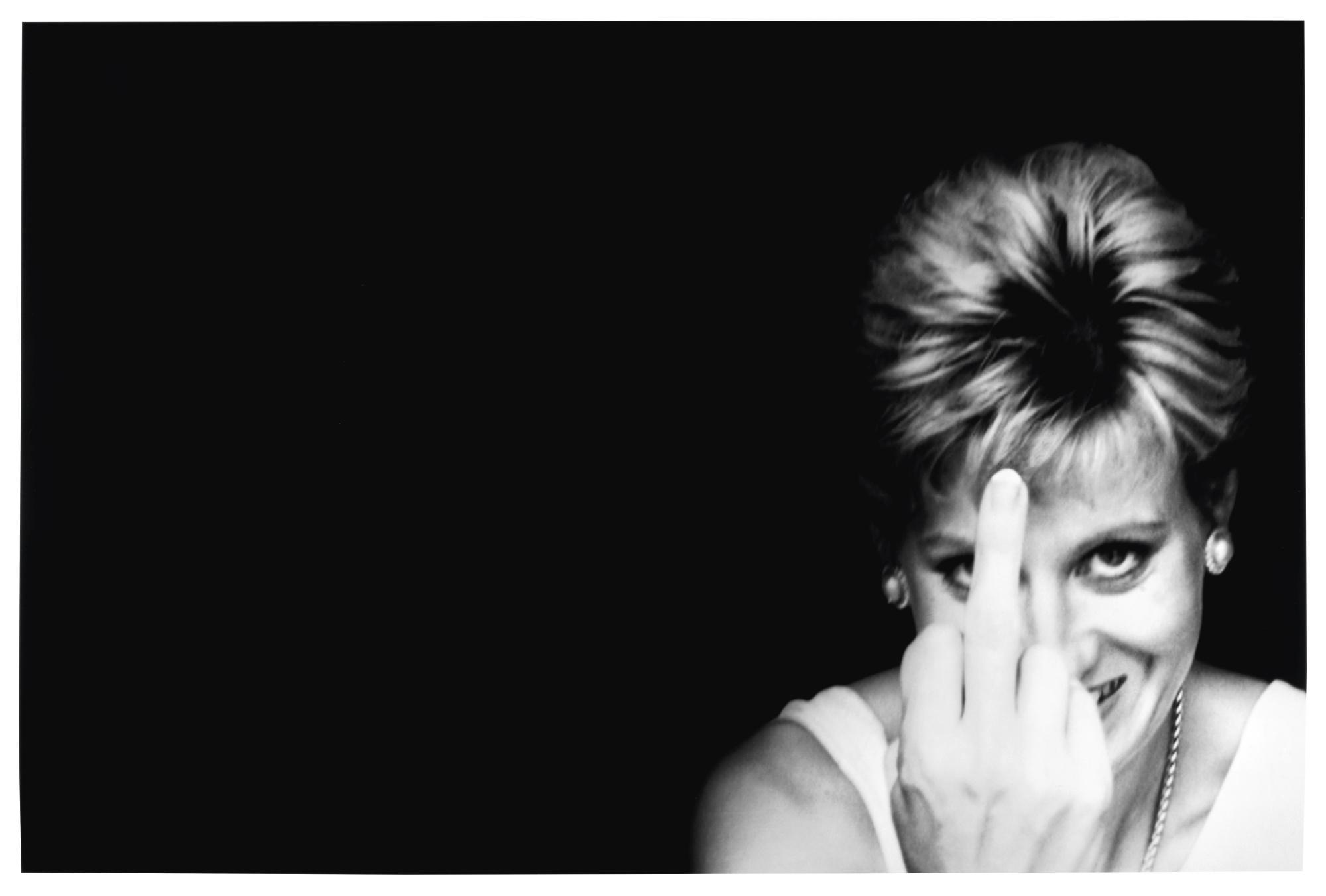 Alison Jackson - Princess Diana Gives The Finger, 1998