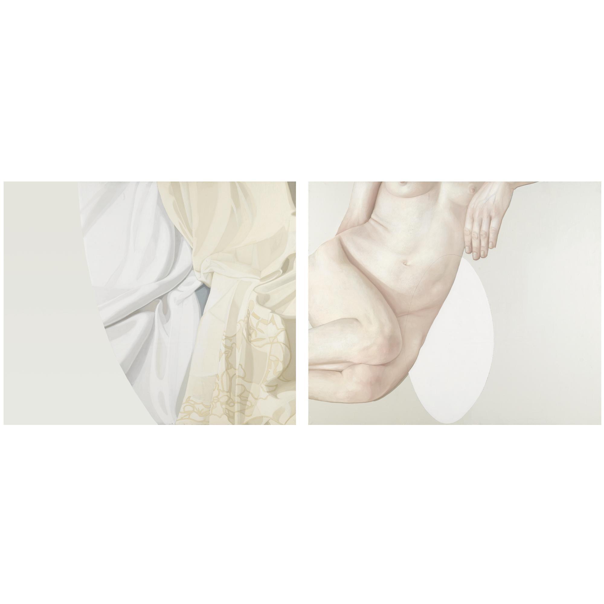 Alison Watt - Madame Riviere; Fragment V