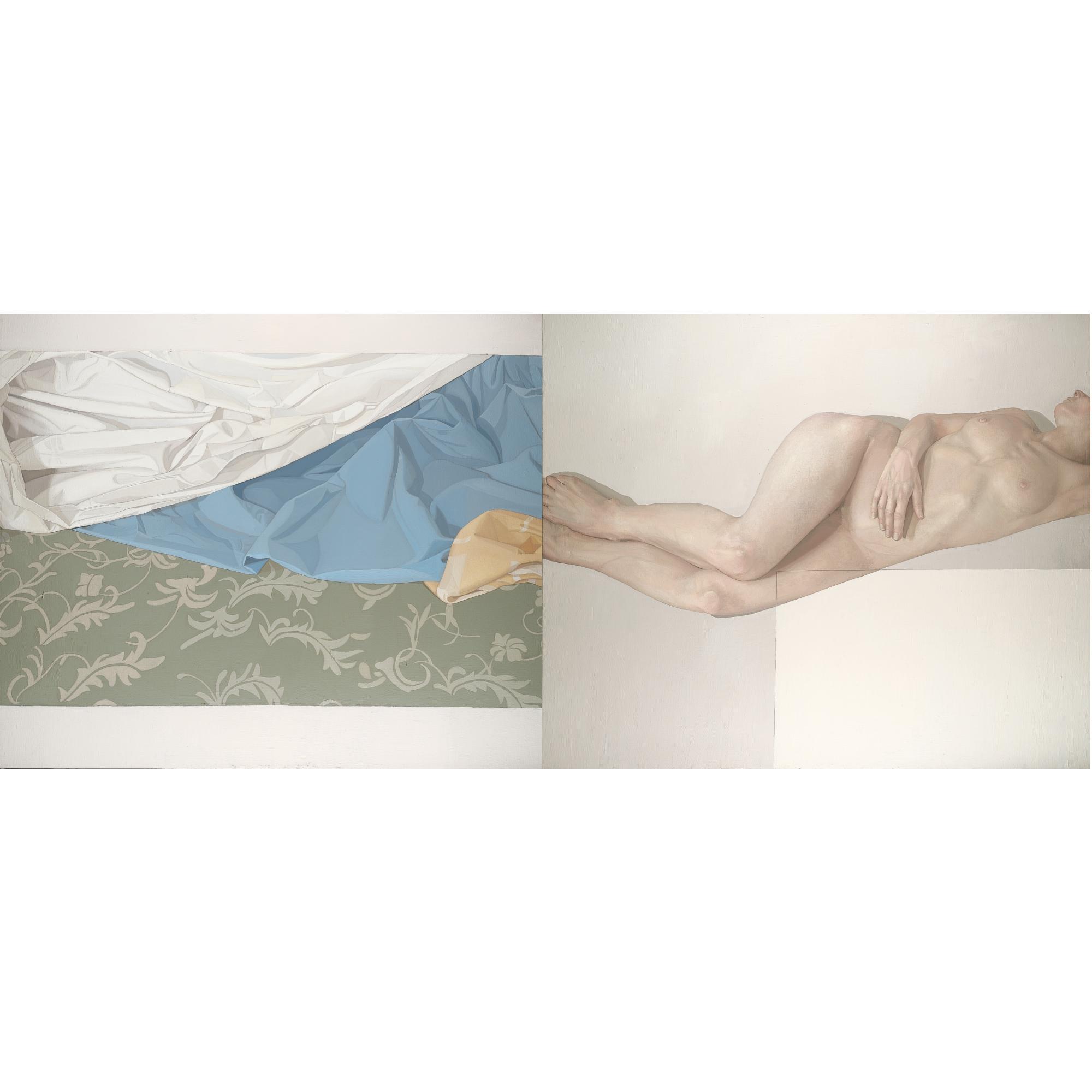 Alison Watt - Sleeper; Fragment Ii