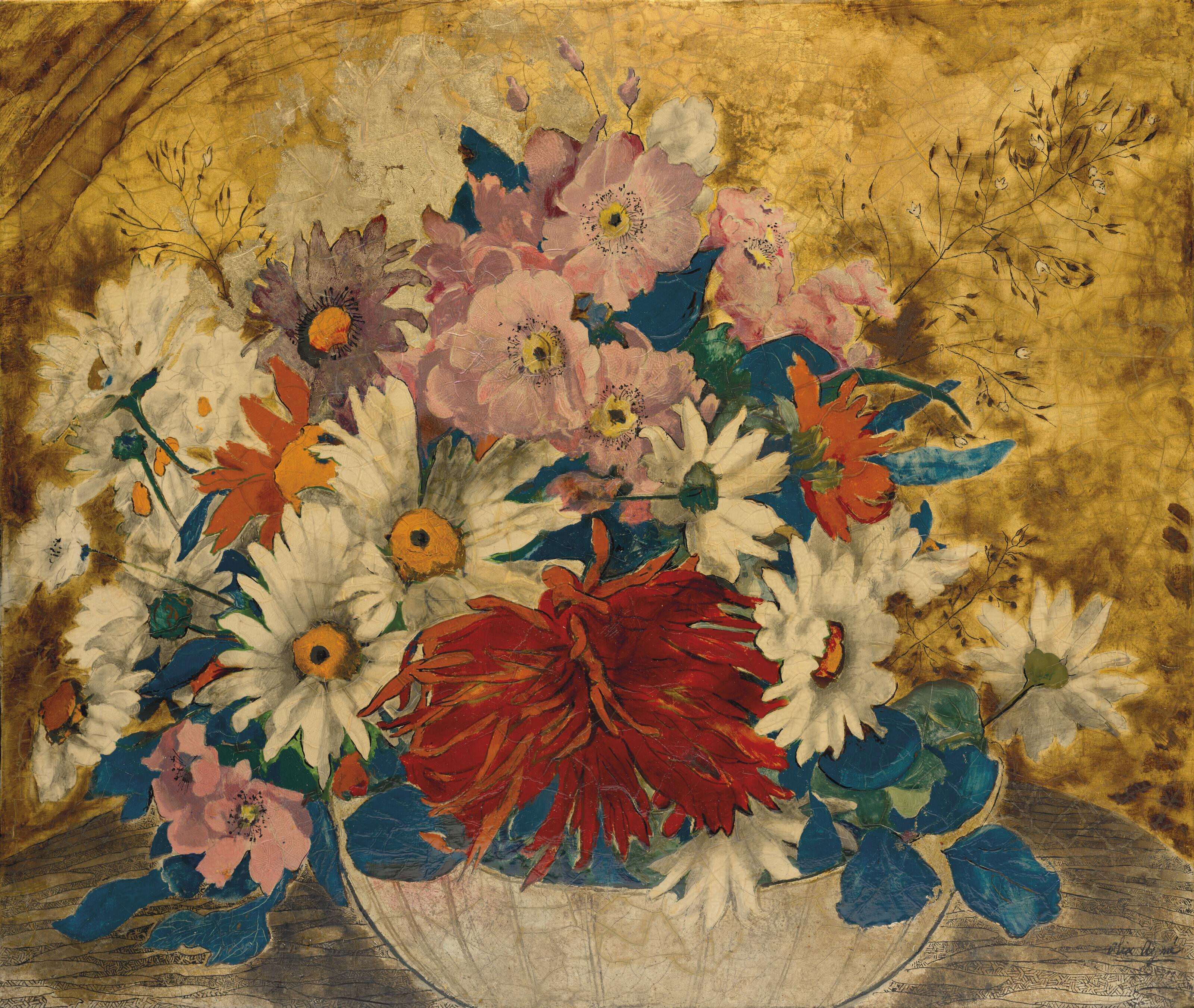 Alix Aymé - Composition dans un bol (Composition in a Bowl)