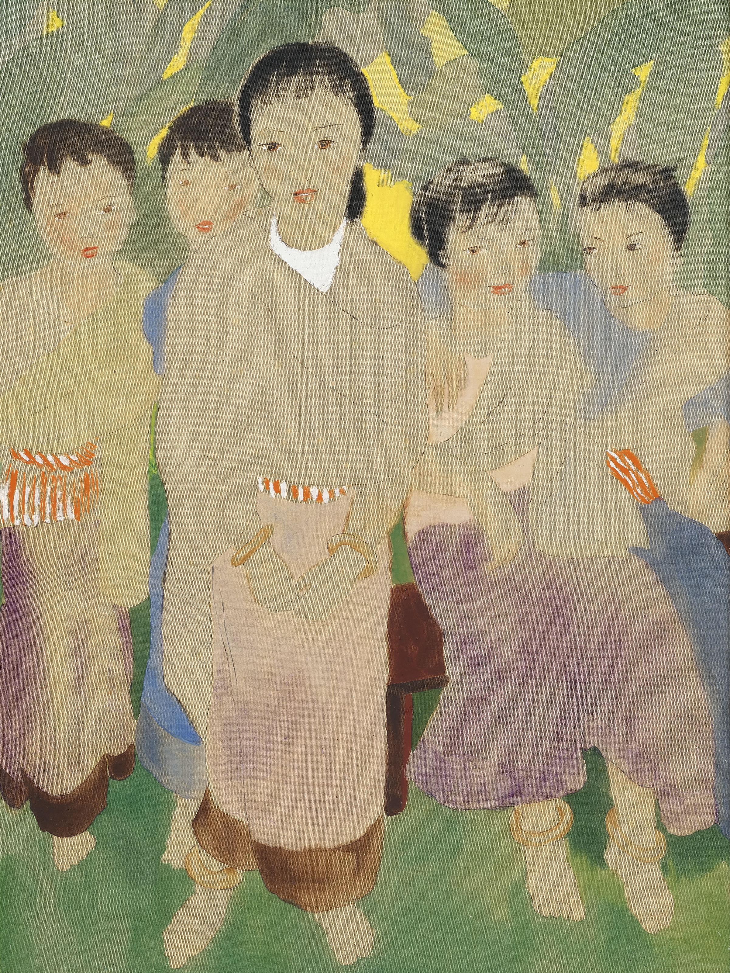 Alix Aymé - Enfants De Luang-Prabang (Children From Luang-Prabang)