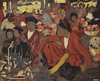 Alix Aymé - Le marché (Market) ; & Studies