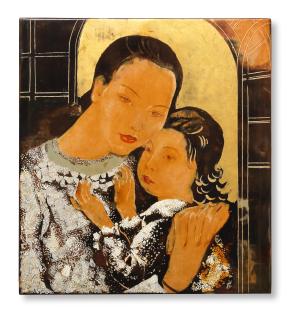 Alix Aymé - Mother and Daughter