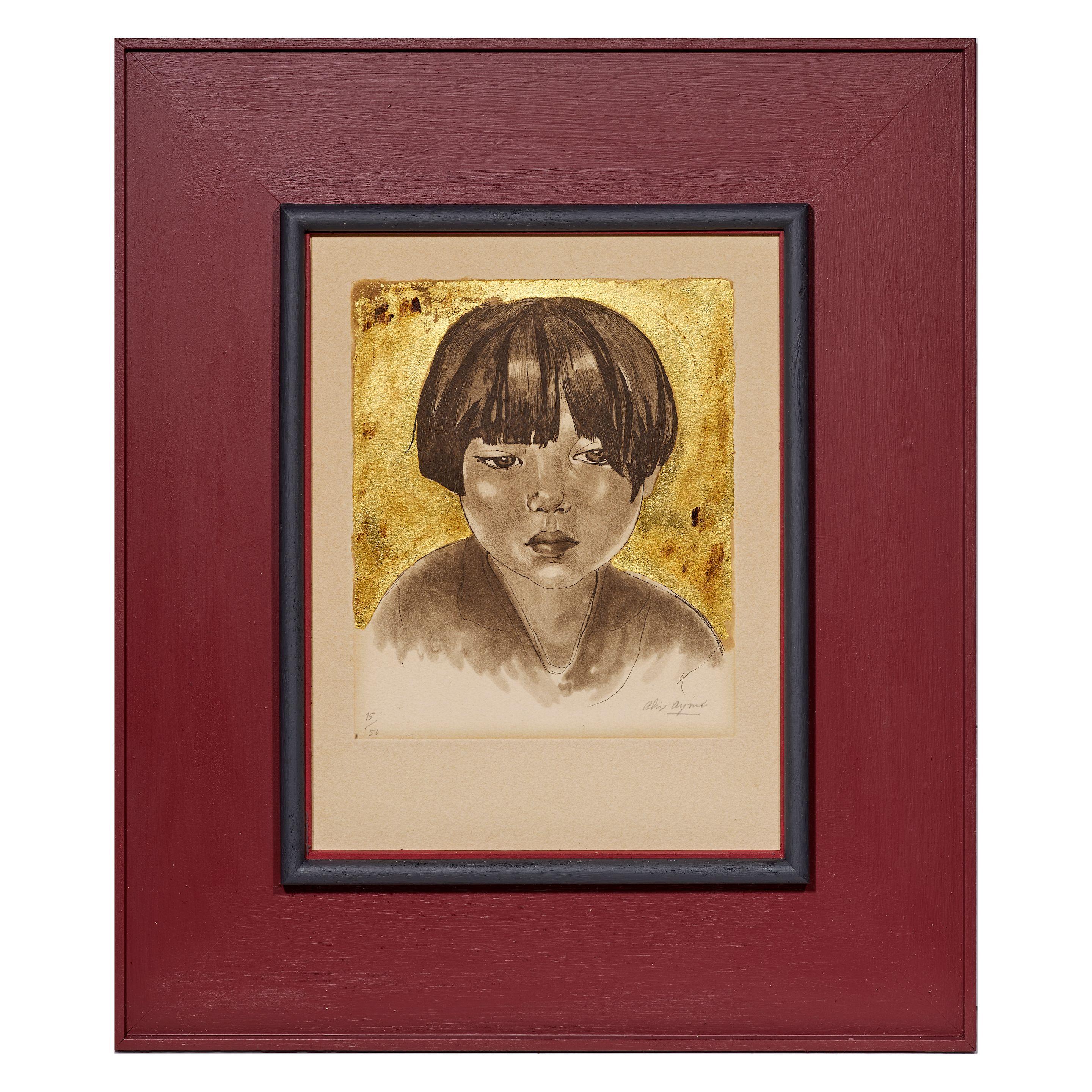 Alix Aymé - Portrait Of A Young Vietnamese Girl