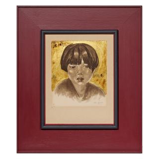 Alix Aymé - Portrait Of A Young Vietnamese Girl