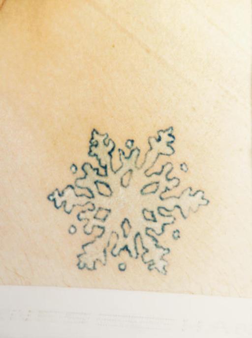 Alix Lambert - Tattoo #4, 1998; and Tattoo #2, 1998