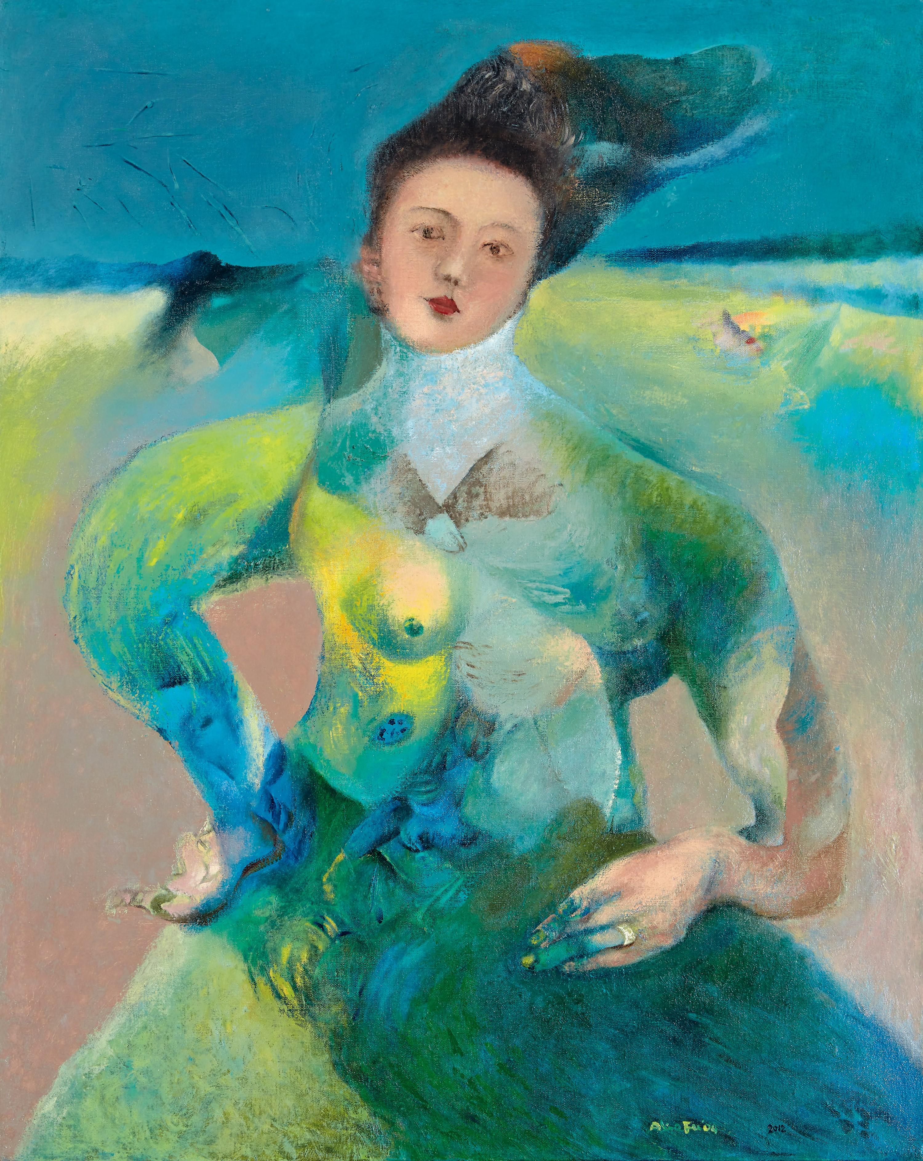 Alixe Fu - Blues(Painted in 2004)