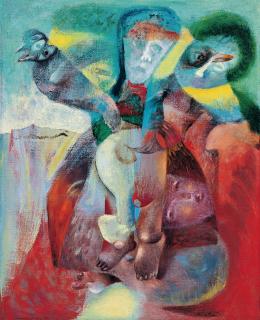 Alixe Fu - Owl (Painted In 1993)