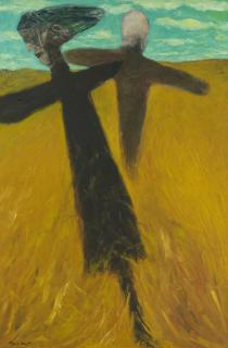 Alixe Fu - Two scarecrows