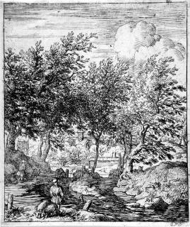 Allaert van Everdingen - 4 Bll.: Verschiedene Landschaften.