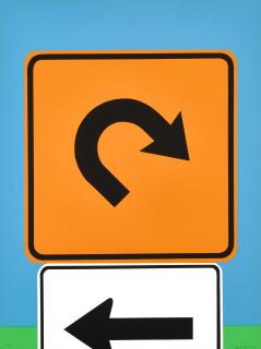 Allan D\'Arcangelo - Landscape III, from the portfolio 11 Pop Artists, Volume III