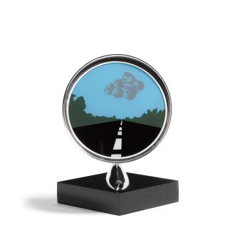 Allan D\'Arcangelo - Side-View Mirror, From Seven Objects In A Box