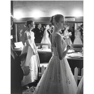 Allan Grant - Audrey Hepburn And Grace Kelly Backstage At The 28Th Annual Academy Awards, Hollywood, 1956