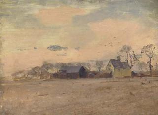 Allan Gwynne-Jones, R.A. - Church Farm, Wenhaston