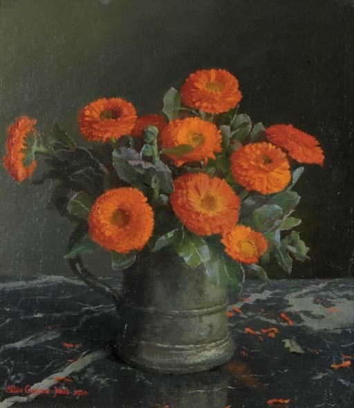 Allan Gwynne-Jones - Flowers in a tankard
