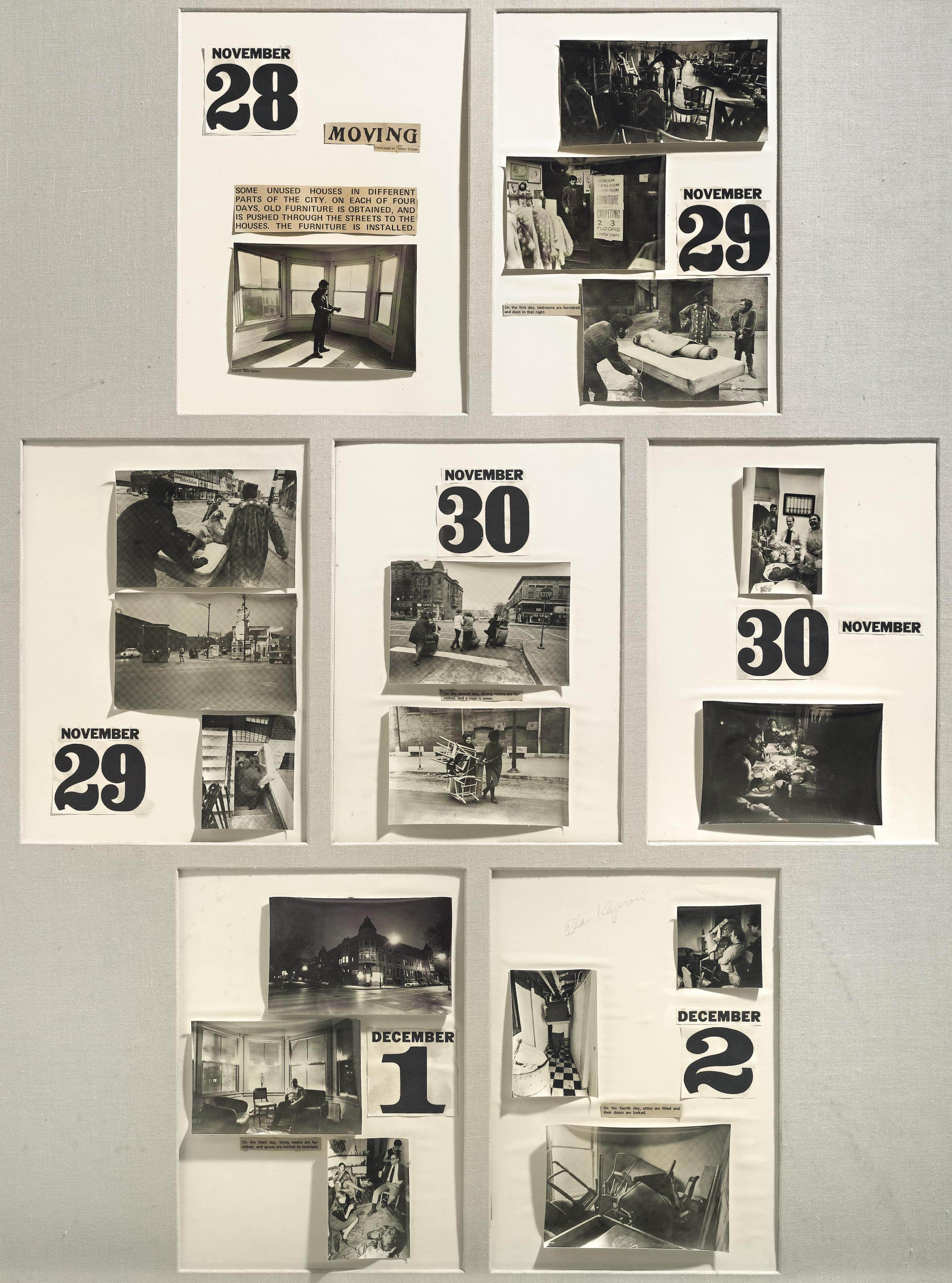 Allan Kaprow - Moving (Days Off : A Calendar of Happenings)