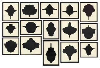 Allan McCollum - Collection of 15 Drawings (No.7)