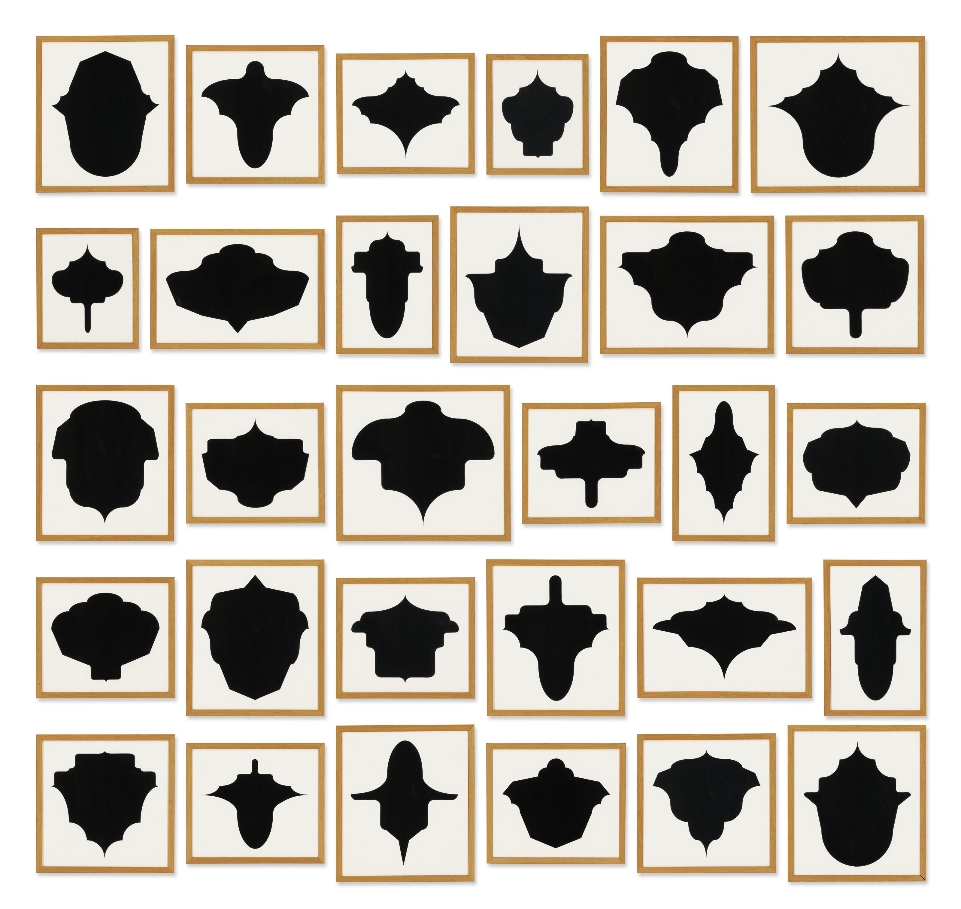 Allan McCollum - Collection of Thirty Drawings