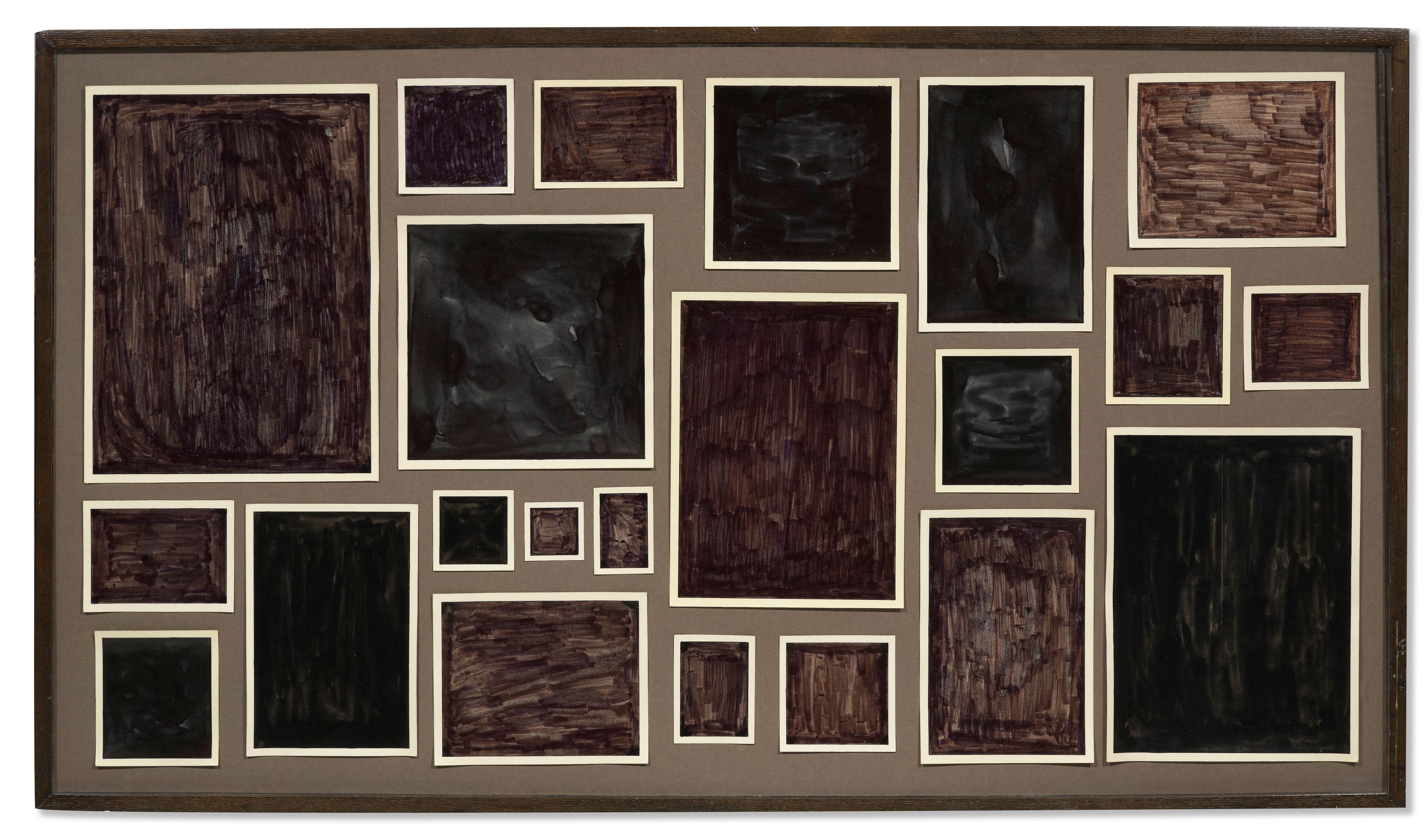 Allan McCollum - Sans titre (Série Glossies)