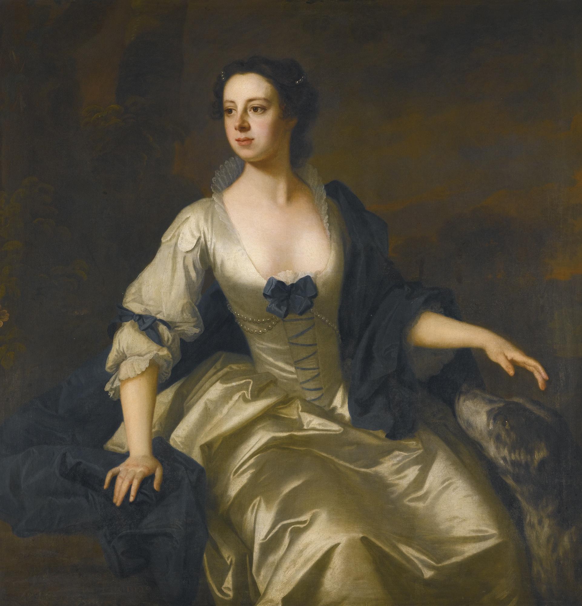 Allan Ramsay - Portrait Of Lady Hariot Vernon (D. 1786)