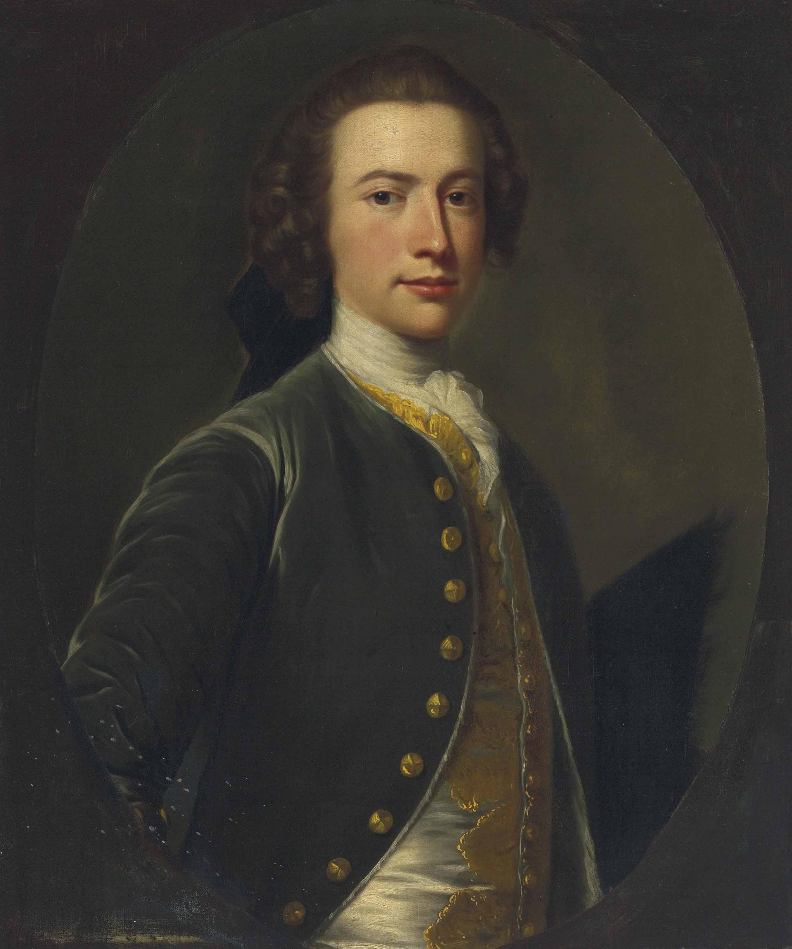 Allan Ramsay - Portrait of Valentine Morris (1727-1789), Governor of Saint Vincent, half-length
