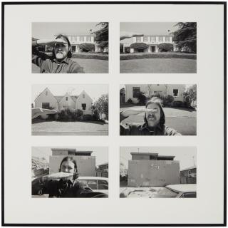 Allan Sekula - Attempt to correlate social class with elevation above main harbor channel, San Pedro, July 1975