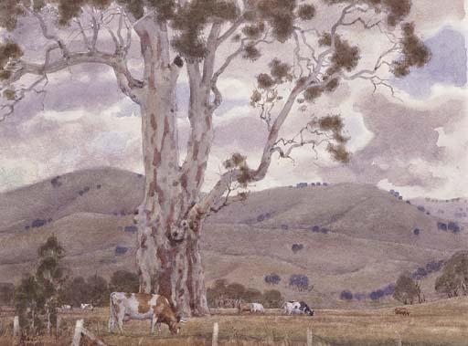 Allan Thomas Bernaldo - Storm Clouds Elmhurst, Victoria