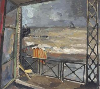 Allan Walton - Storm at Lowestoft