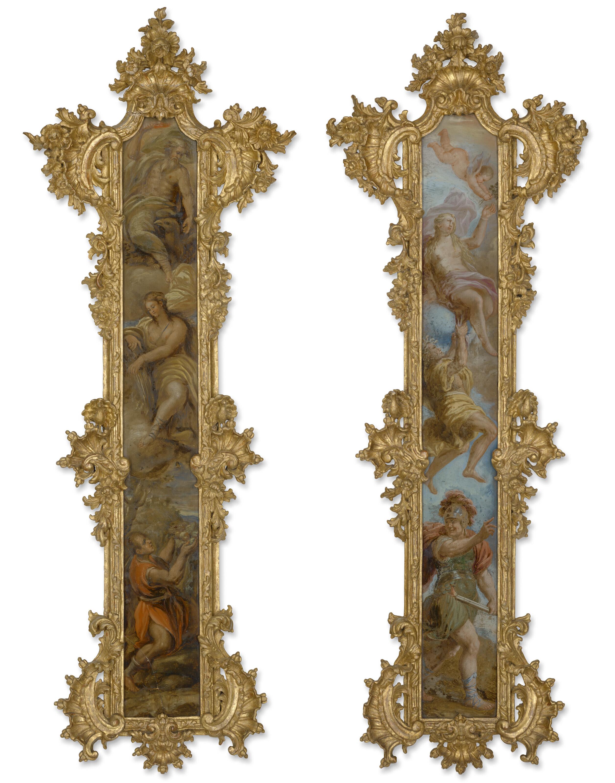 Allegory of Earth; and Allegory of Fire