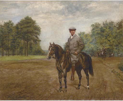 Allen Culpeper Sealy - A trainer on his pony