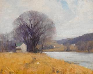 Allen Dean Cochran - Two early Spring landscapes (a group of two)