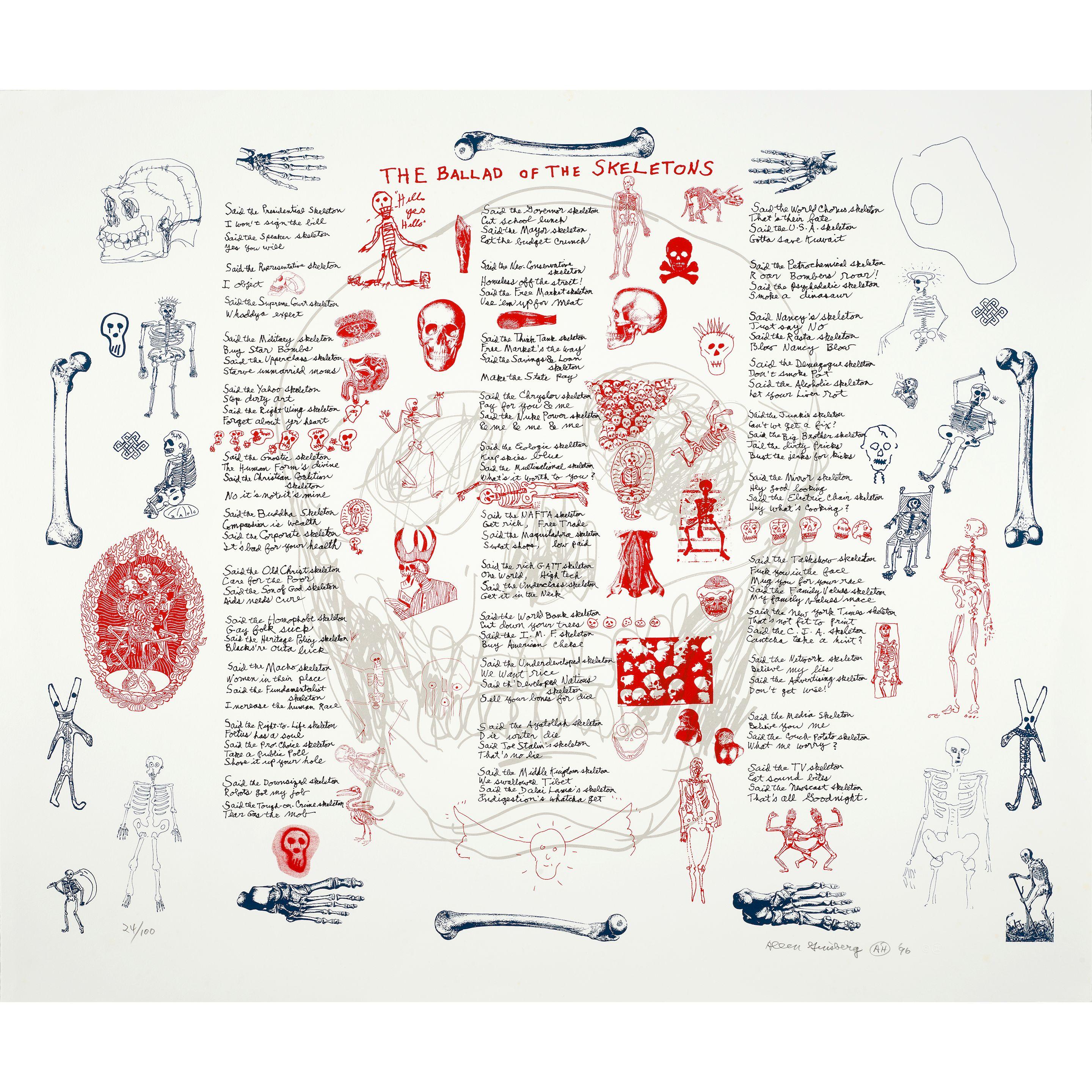 Allen Ginsberg - Ballad of the Skeletons