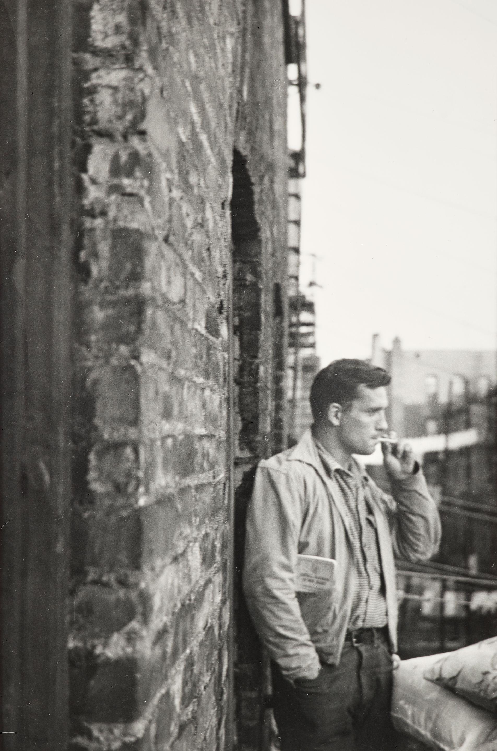 Allen Ginsberg - Jack Kerouac on Fire Escape