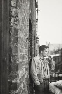 Allen Ginsberg - Jack Kerouac on Fire Escape
